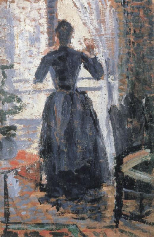 woman at the window, unknow artist